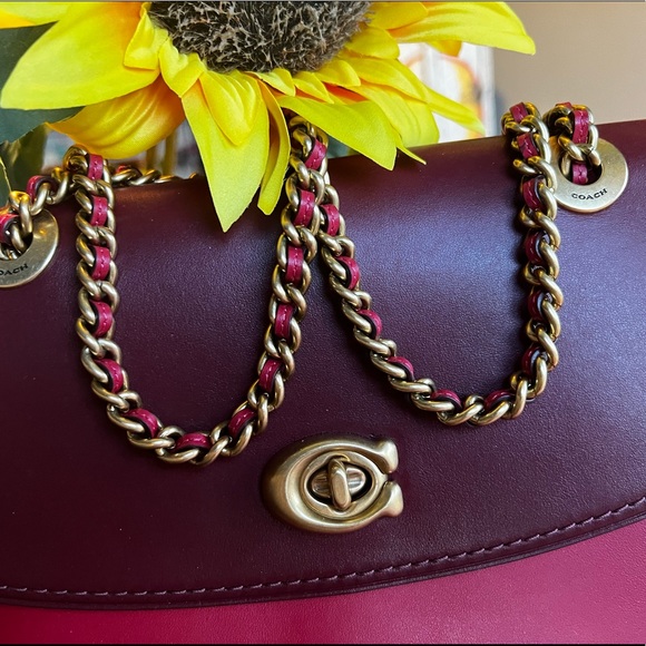 🌹  NEW WITH TAG COACH PARKER COLORBLOCK SHOULDER BAG - Picture 10 of 12